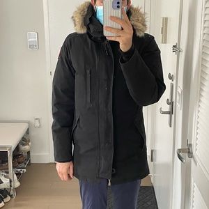 Canada Goose coyote Fur Trim Parka